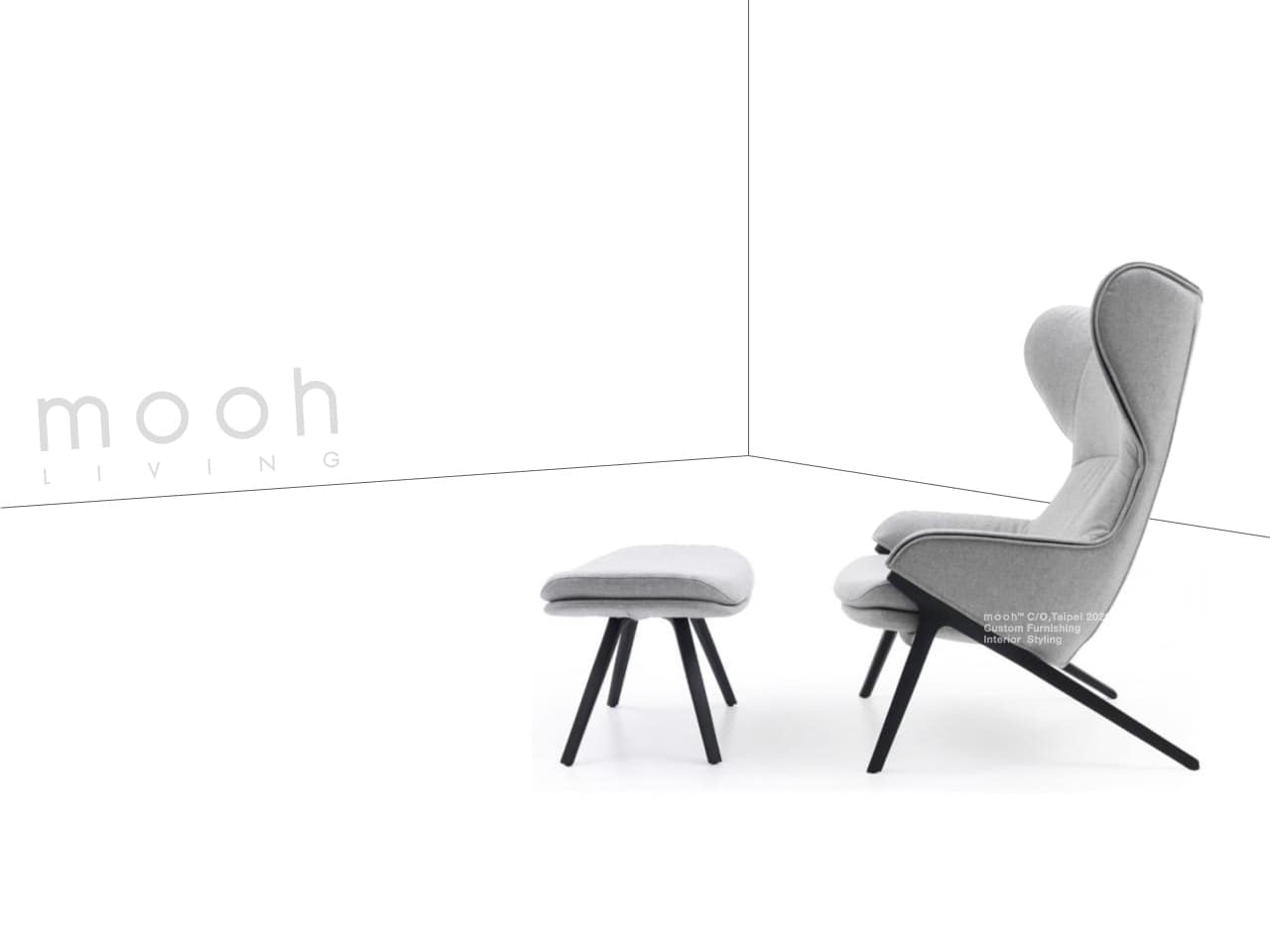 達爾文 │ 單人沙發 - mooh Living．墨禾製作