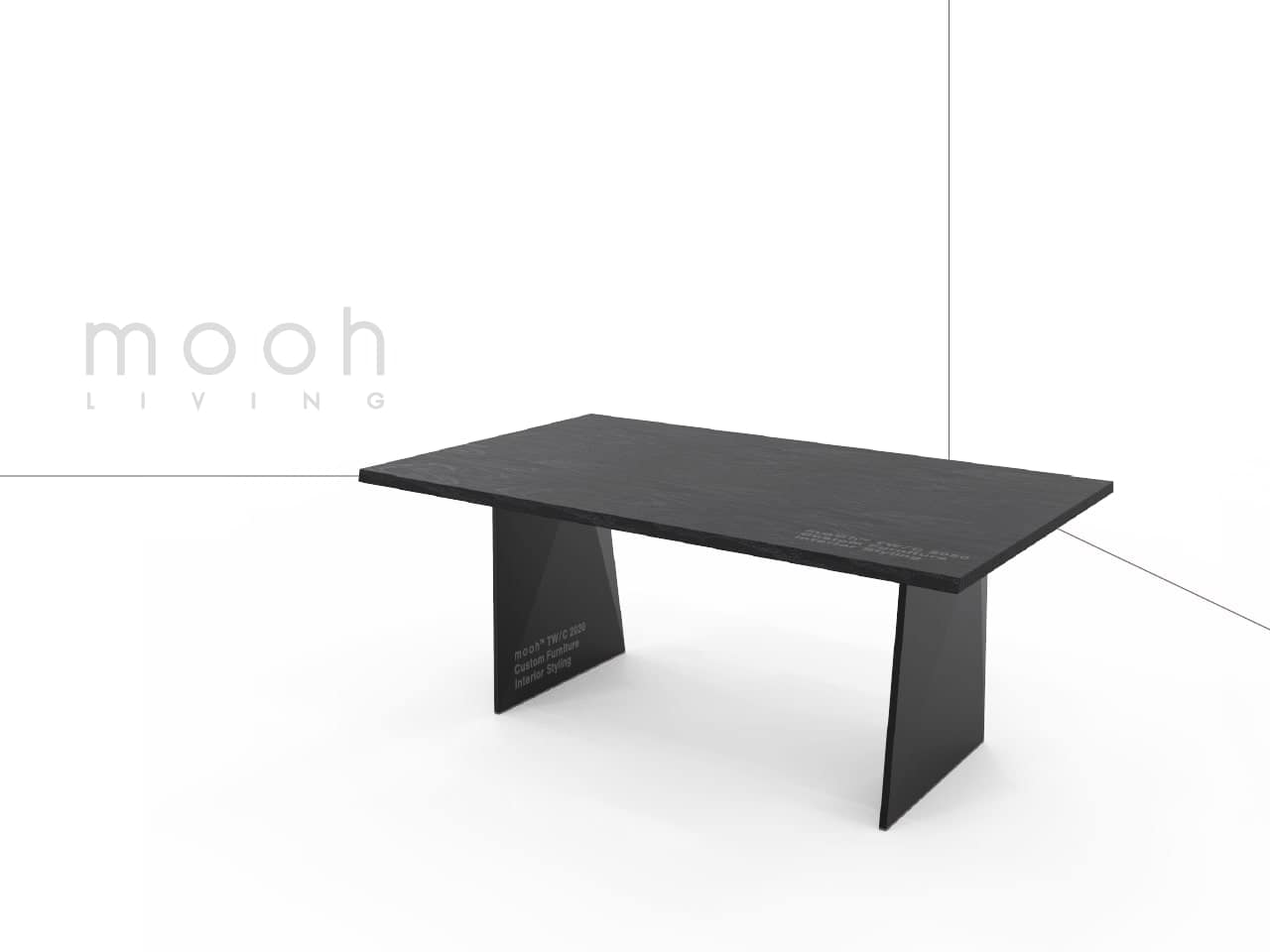卡特｜餐桌｜mooh Living 流行設計家具・墨禾製作