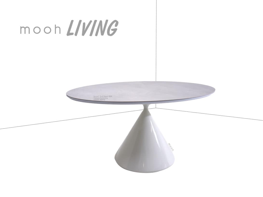 米羅｜餐桌｜mooh Living 流行設計家具・墨禾製作