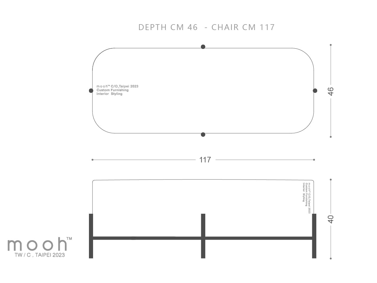 里加 ll｜椅凳｜mooh Living 流行設計家具・墨禾製作