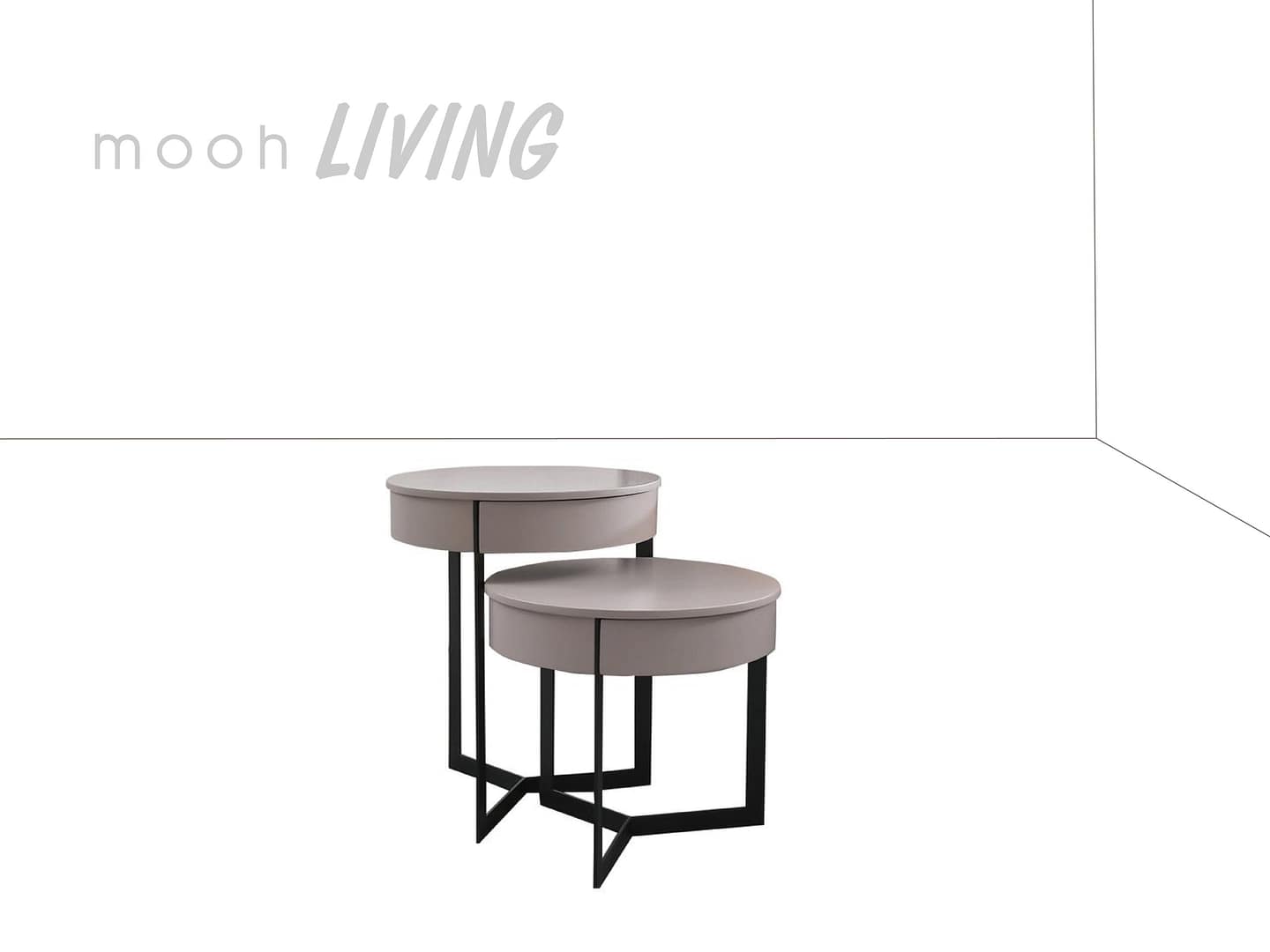 賴納赫｜邊几｜mooh Living 流行設計家具・墨禾製作