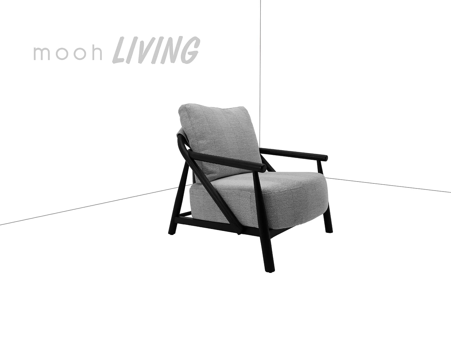吉利亞 │ 單人沙發 - mooh Living．墨禾製作