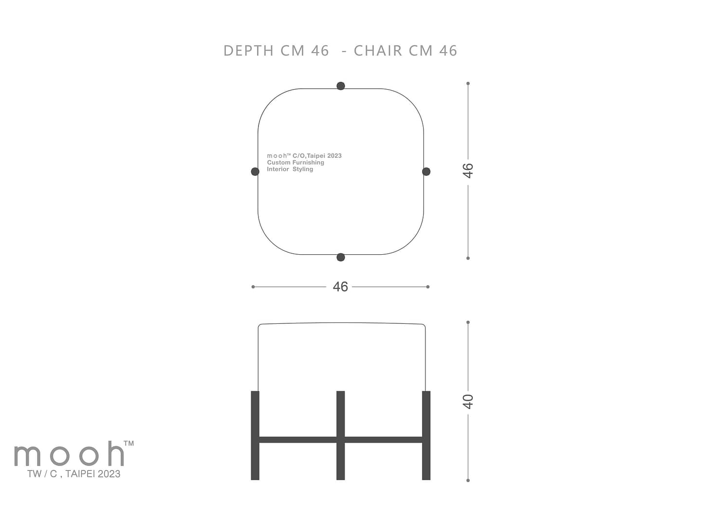 里加 l｜椅凳｜mooh Living 流行設計家具・墨禾製作