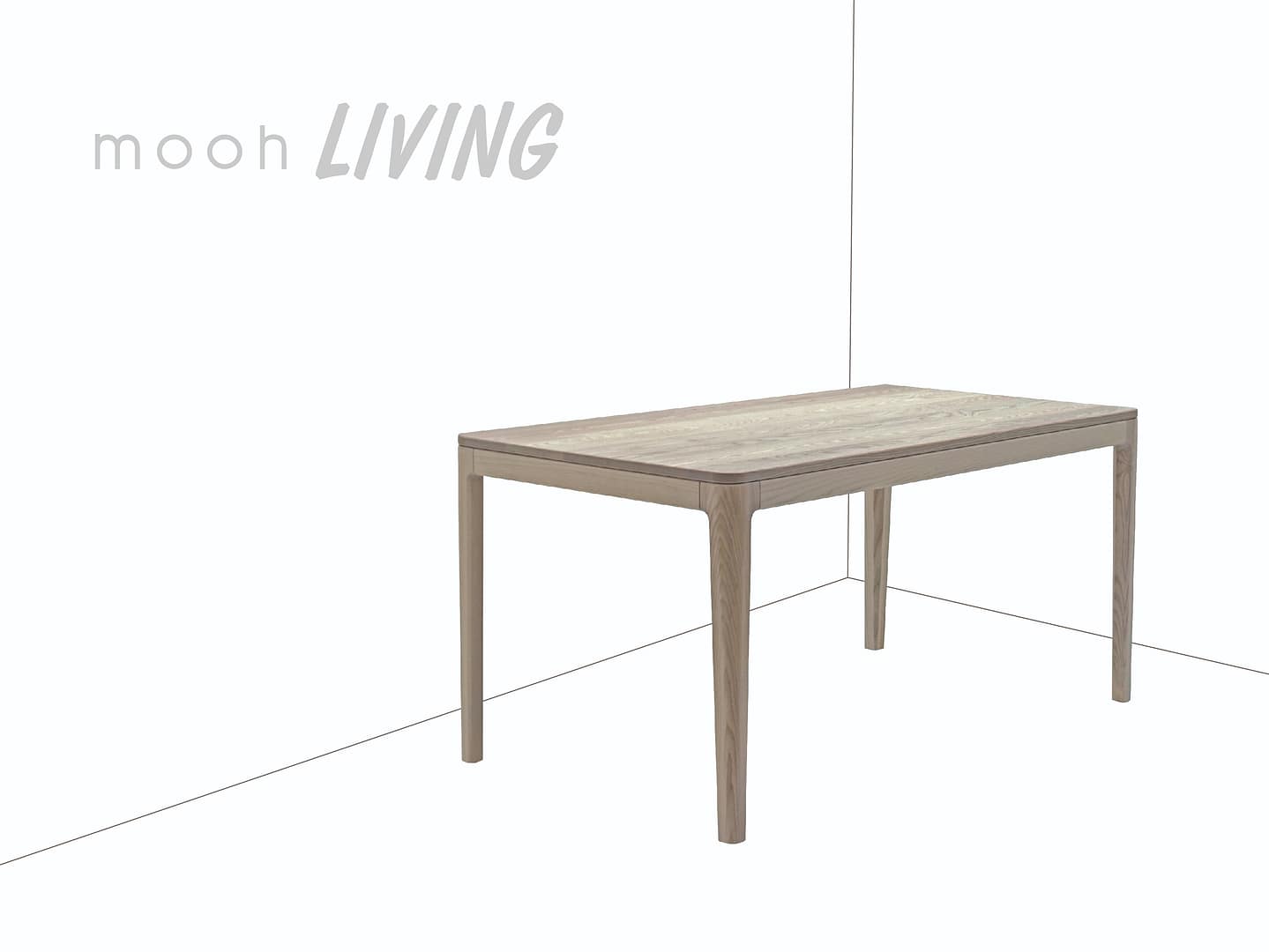 米倫｜餐桌｜mooh Living 流行設計家具・墨禾製作