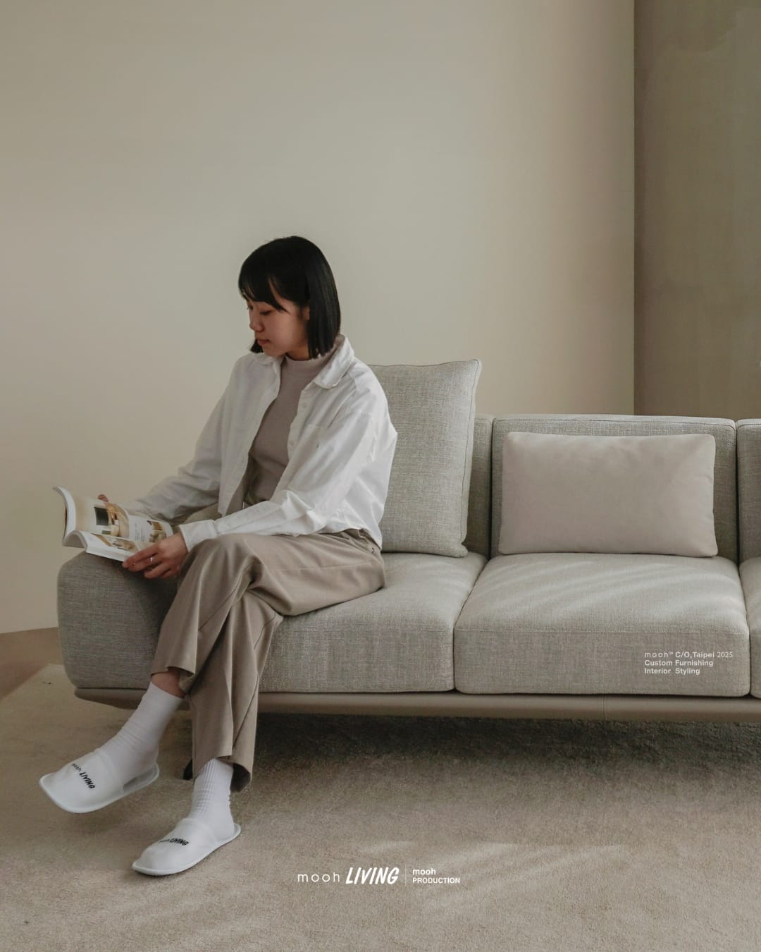 利蒙 │ 三人沙發 - mooh Living．墨禾製作