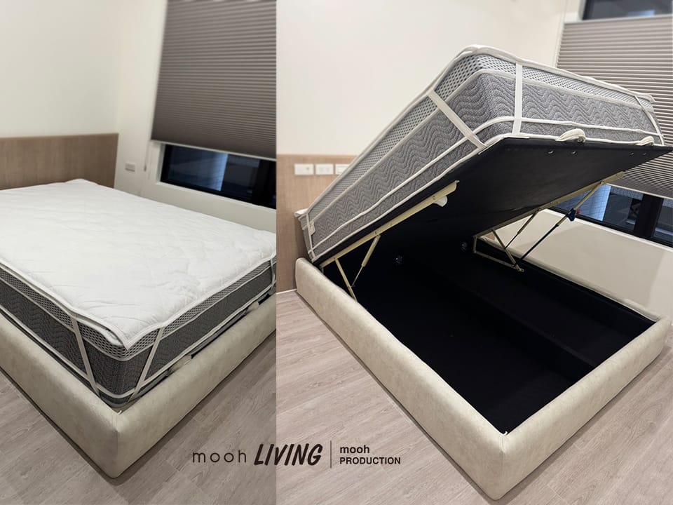 本季熱銷 伊爾姆 │ 雙人床架 - mooh Living．墨禾製作