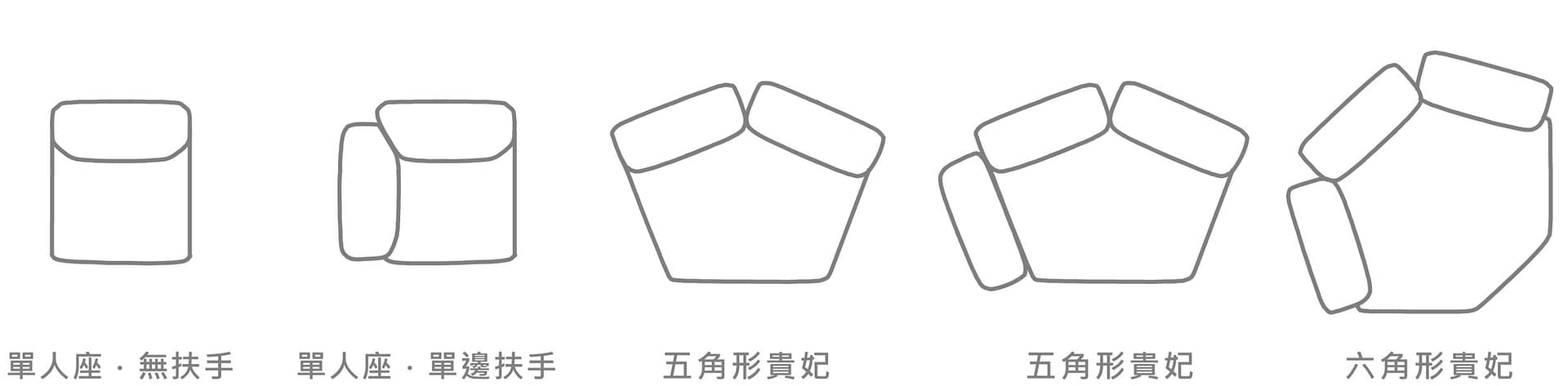 洛林 │ L型沙發 – 334 - mooh Living．墨禾製作
