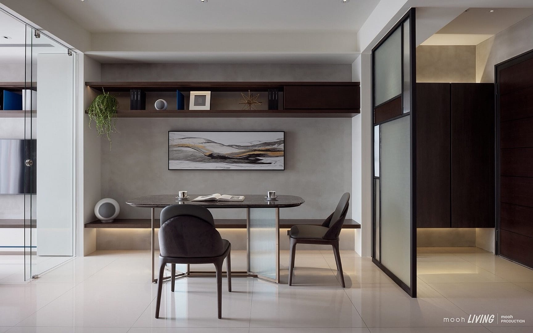 迪肯｜無扶手餐椅｜mooh Living 流行設計家具・墨禾製作