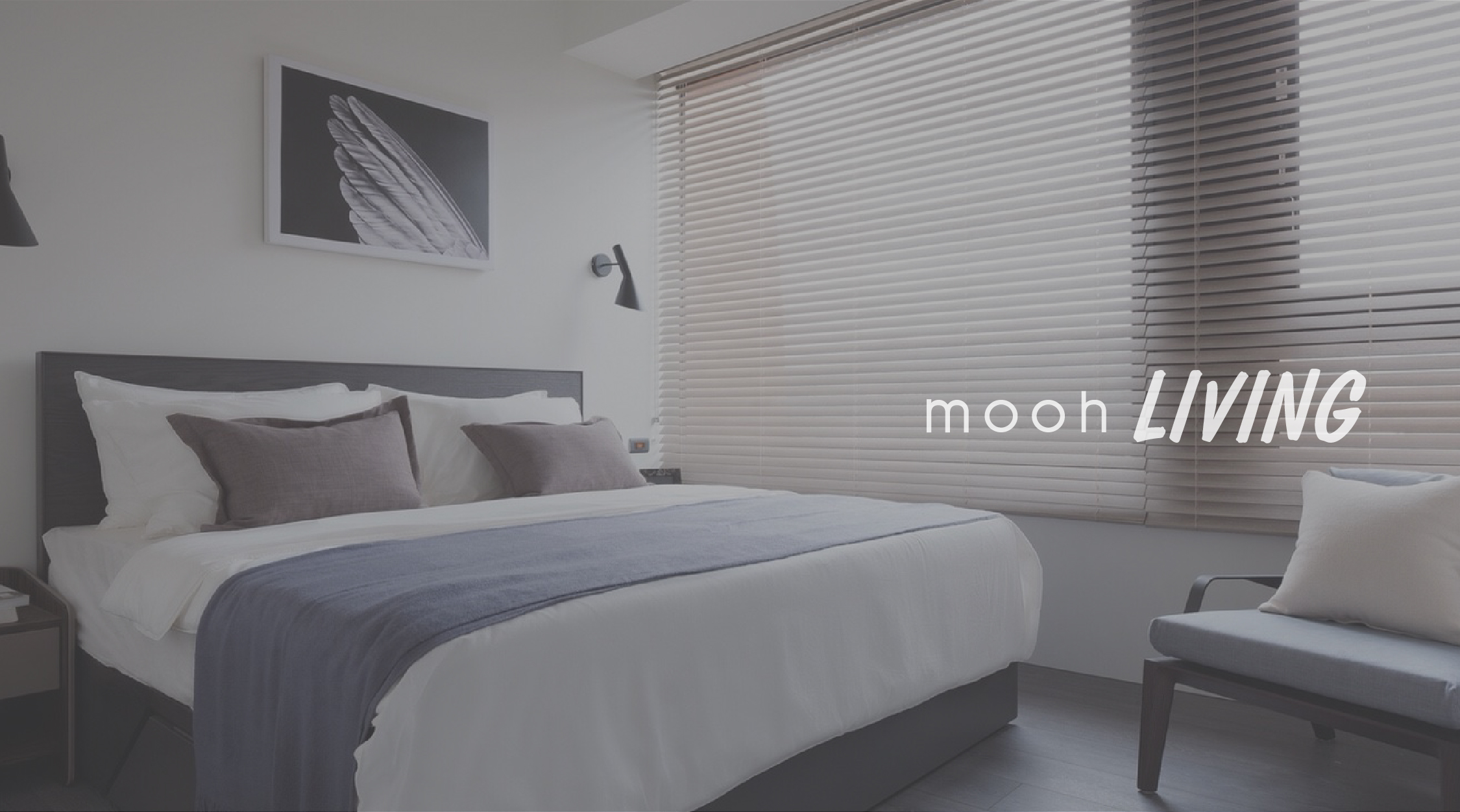 墨爾本 │ 雙人床架 - mooh Living．墨禾製作