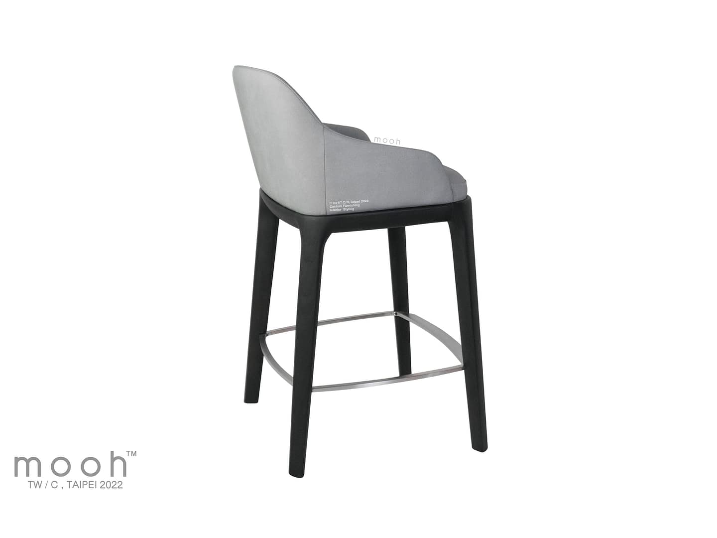貝莎｜吧檯椅｜mooh Living 流行設計家具・墨禾製作