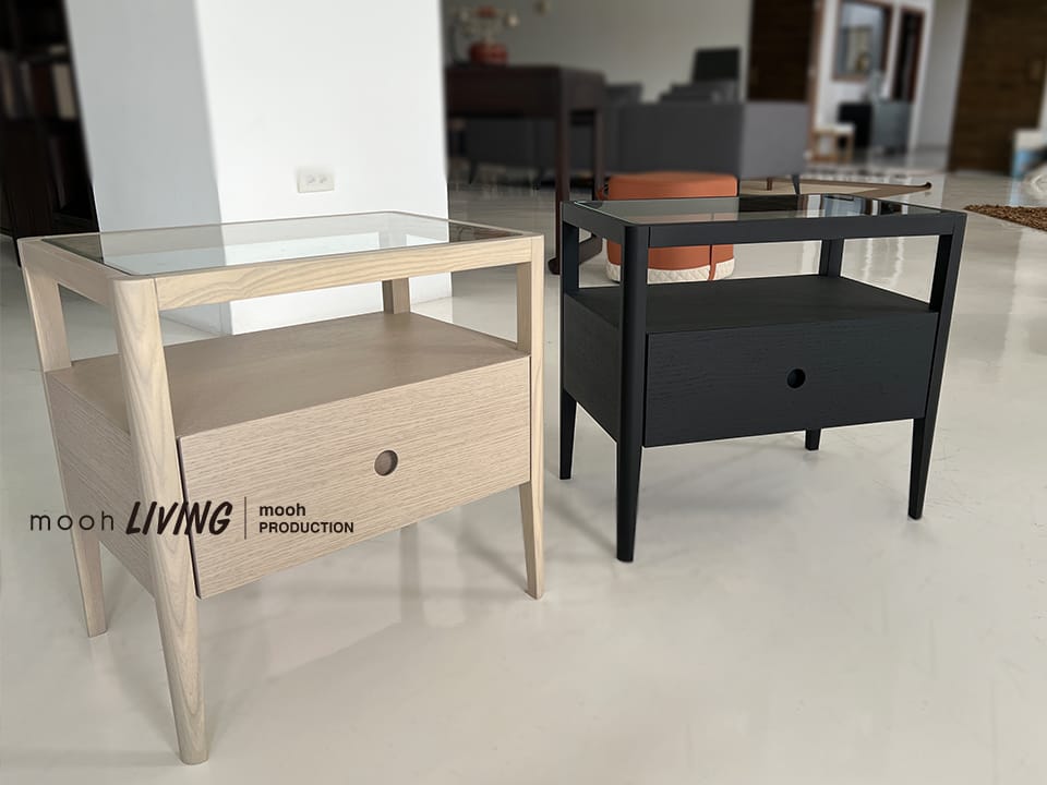 霍尼｜床頭櫃｜mooh Living 流行設計家具・墨禾製作