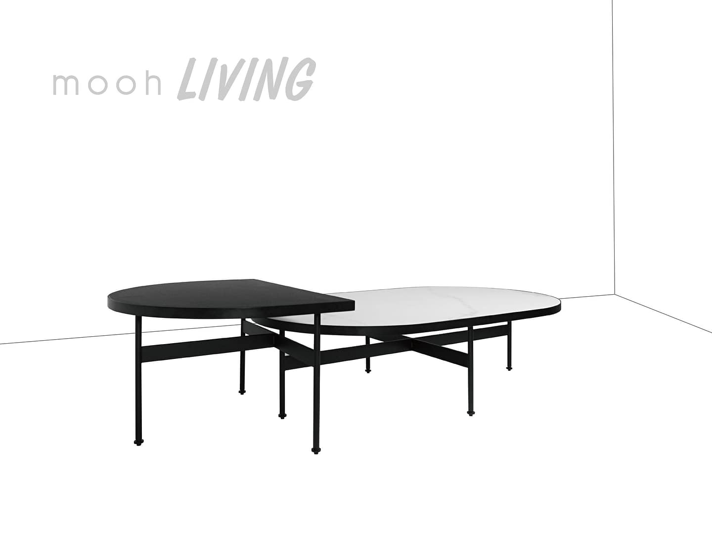 巴特｜茶几｜mooh Living 流行設計家具・墨禾製作