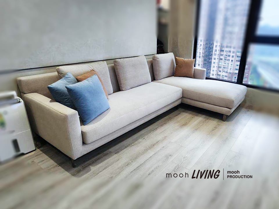 諾曼 │ L型沙發 - mooh Living．墨禾製作