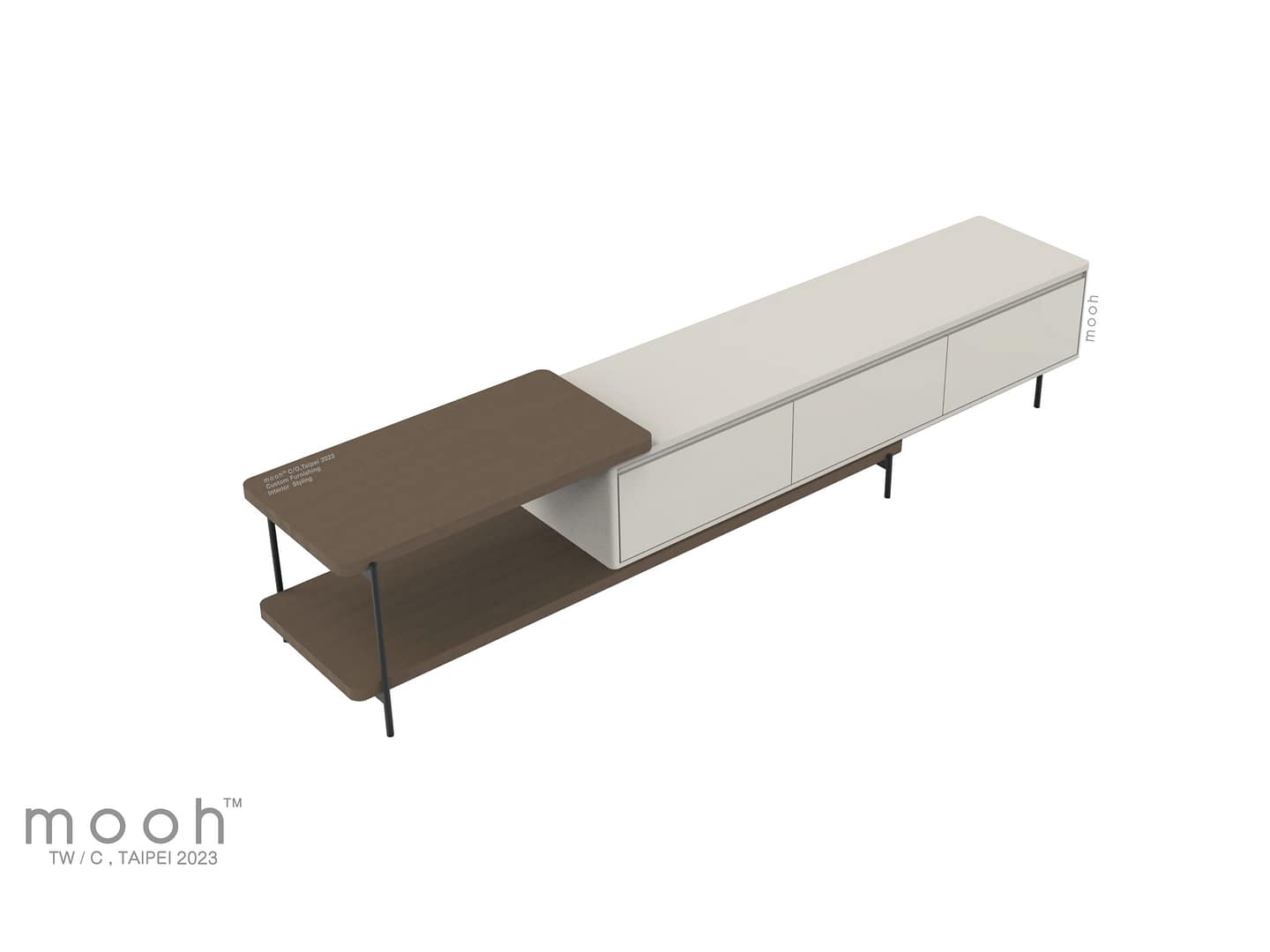 瓦特｜餐櫃｜mooh Living 流行設計家具・墨禾製作