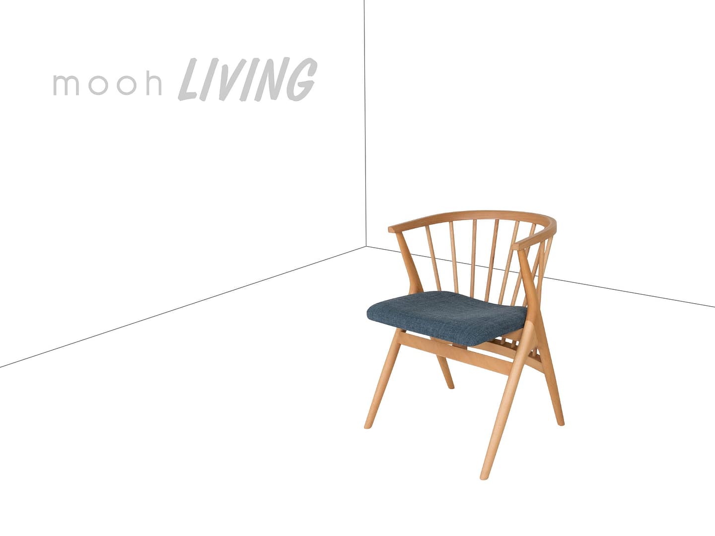 克萊｜扶手餐椅｜mooh Living 流行設計家具・墨禾製作