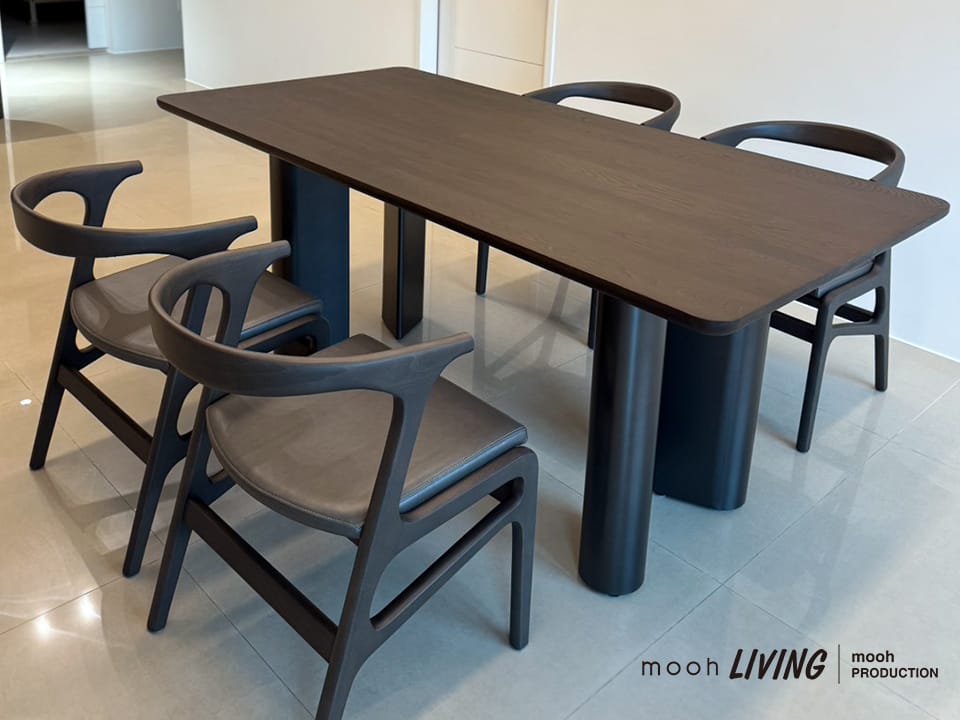 萊納｜餐桌｜mooh Living 流行設計家具・墨禾製作