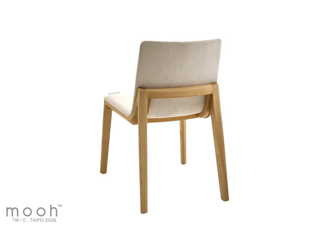 伯恩｜無扶手餐椅｜mooh Living 流行設計家具・墨禾製作