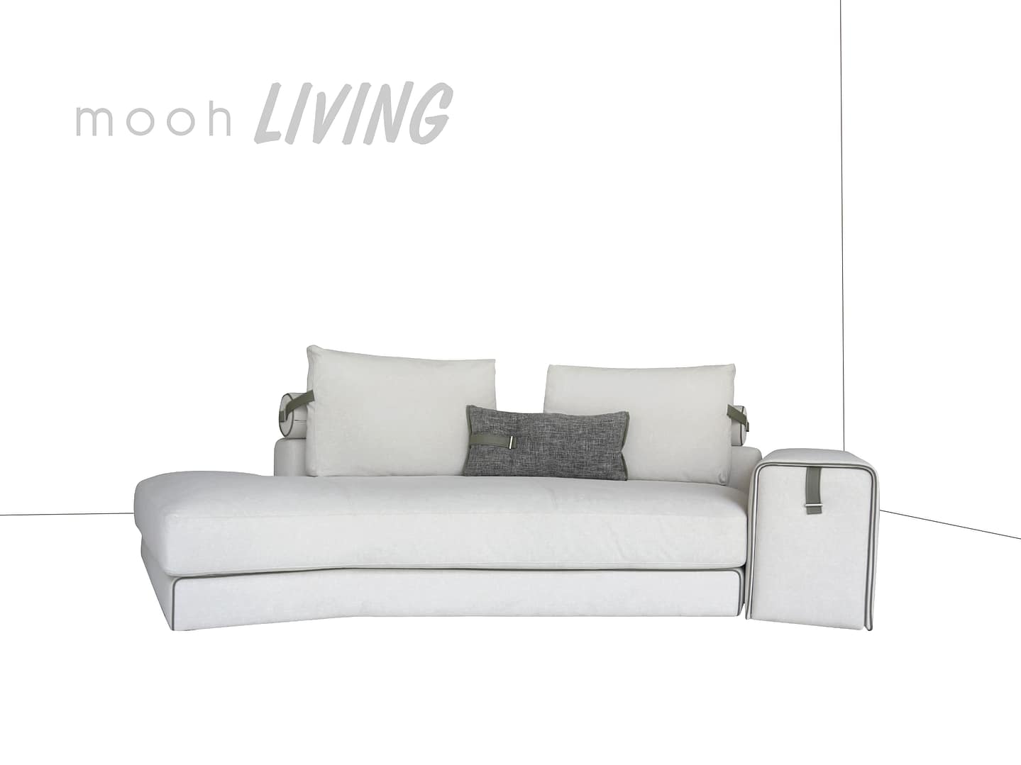 葛雷 │ 海灣型沙發 - mooh Living．墨禾製作