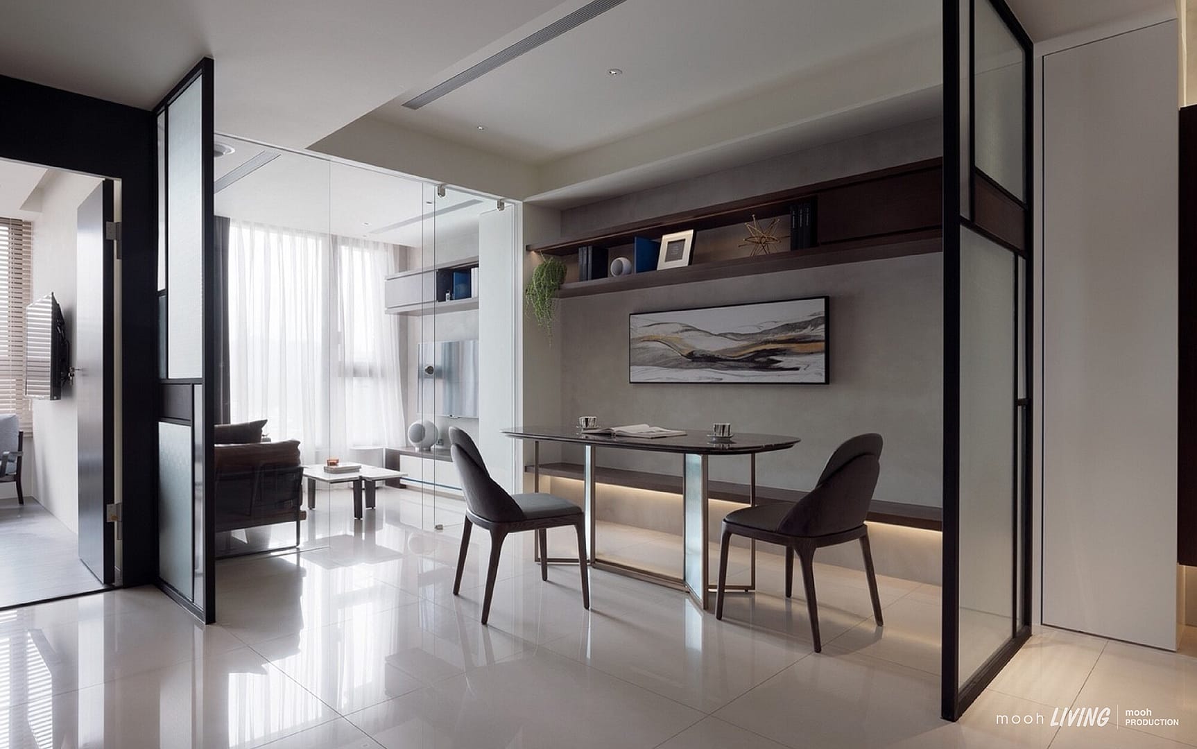 迪肯｜無扶手餐椅｜mooh Living 流行設計家具・墨禾製作