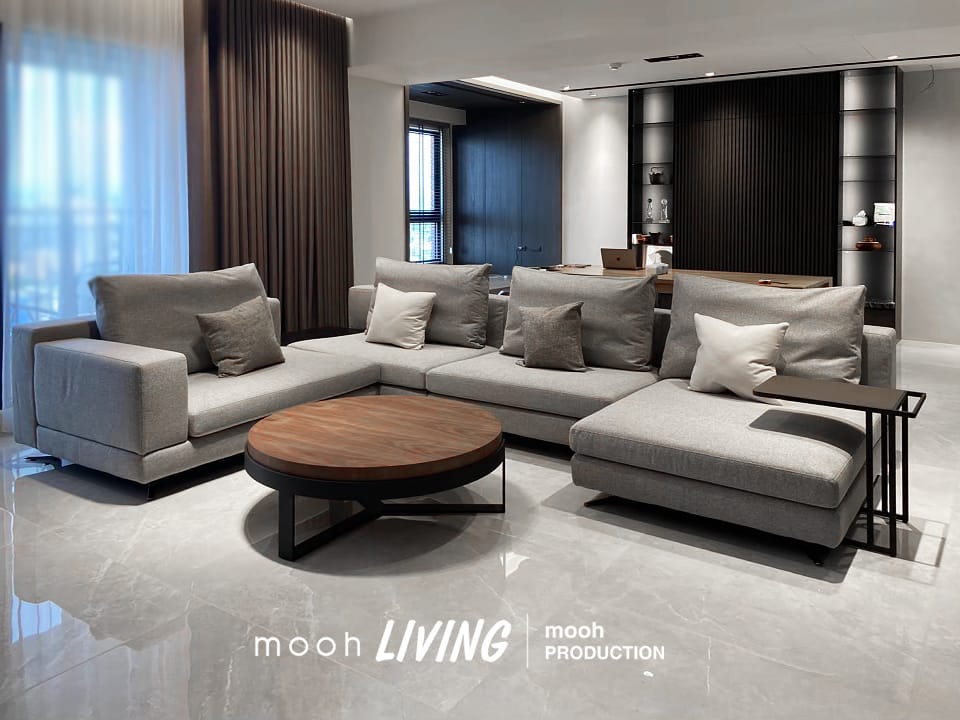 奧斯 │ L型沙發 - mooh Living．墨禾製作