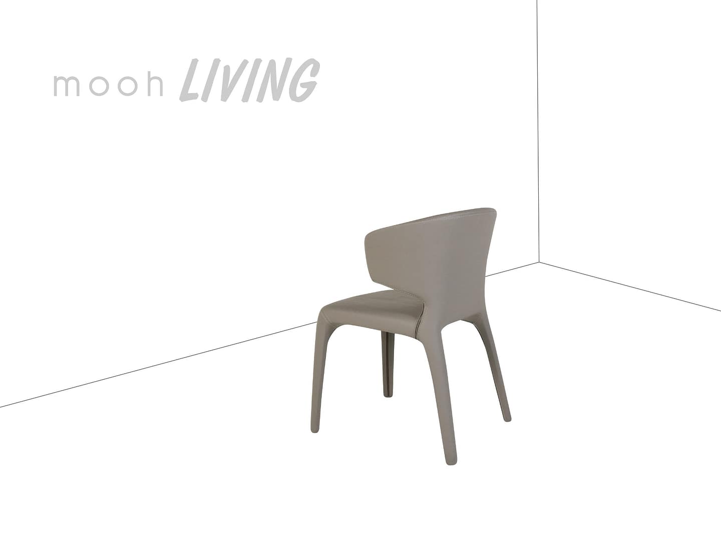 芙尼｜扶手餐椅｜mooh Living 流行設計家具・墨禾製作