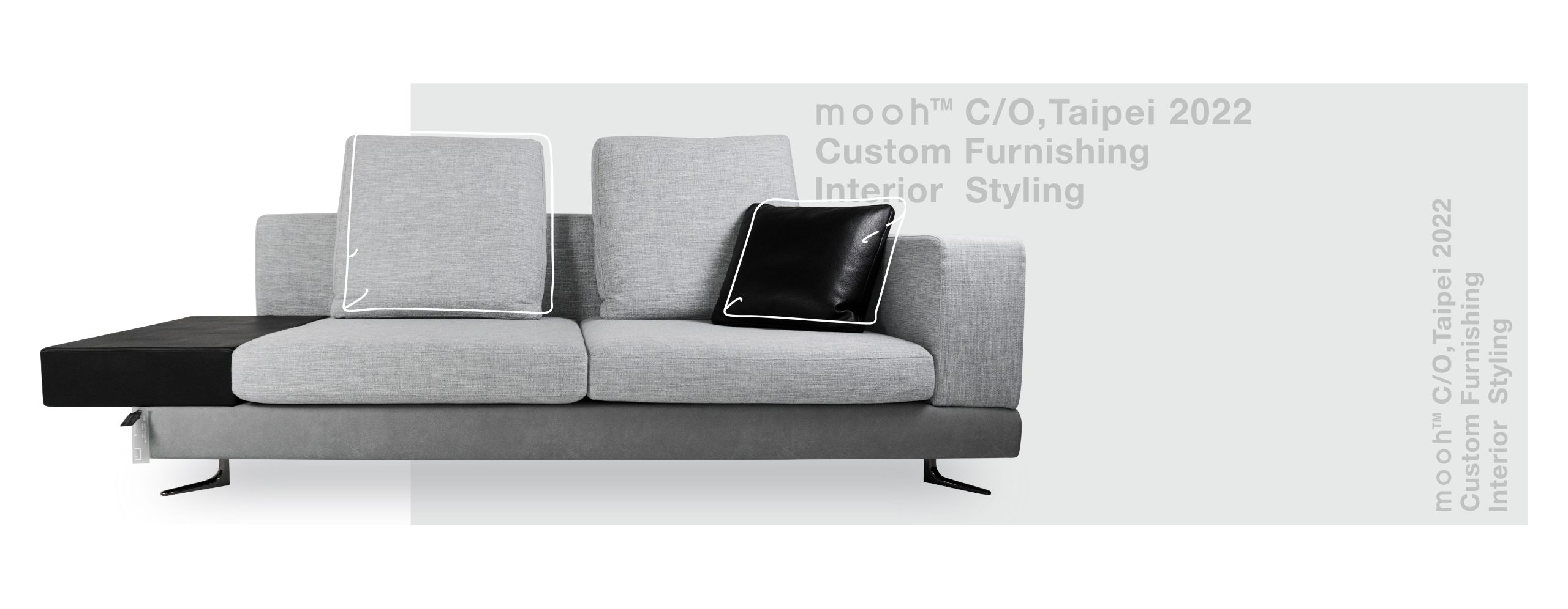 奧斯 │ 三人沙發 - mooh Living．墨禾製作