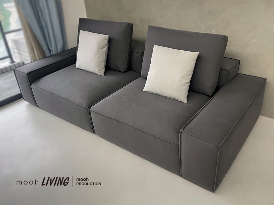 ［mooh select］馬蒂尼 │ 三人沙發 - mooh Living．墨禾製作