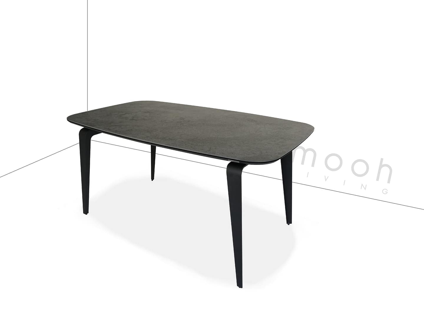 伯斯(薄板)｜餐桌｜mooh Living 流行設計家具・墨禾製作