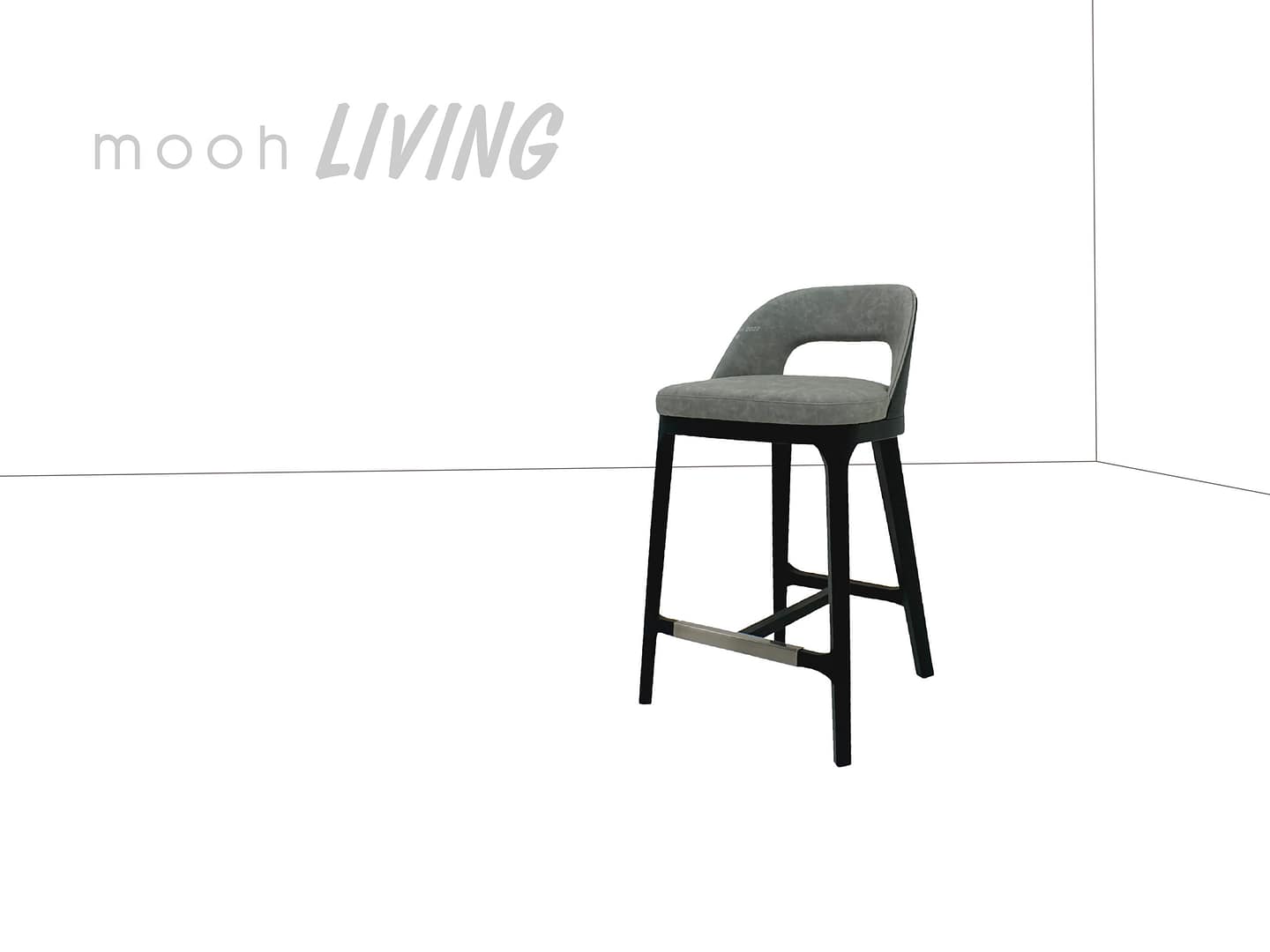 米納斯｜吧檯椅｜mooh Living 流行設計家具・墨禾製作