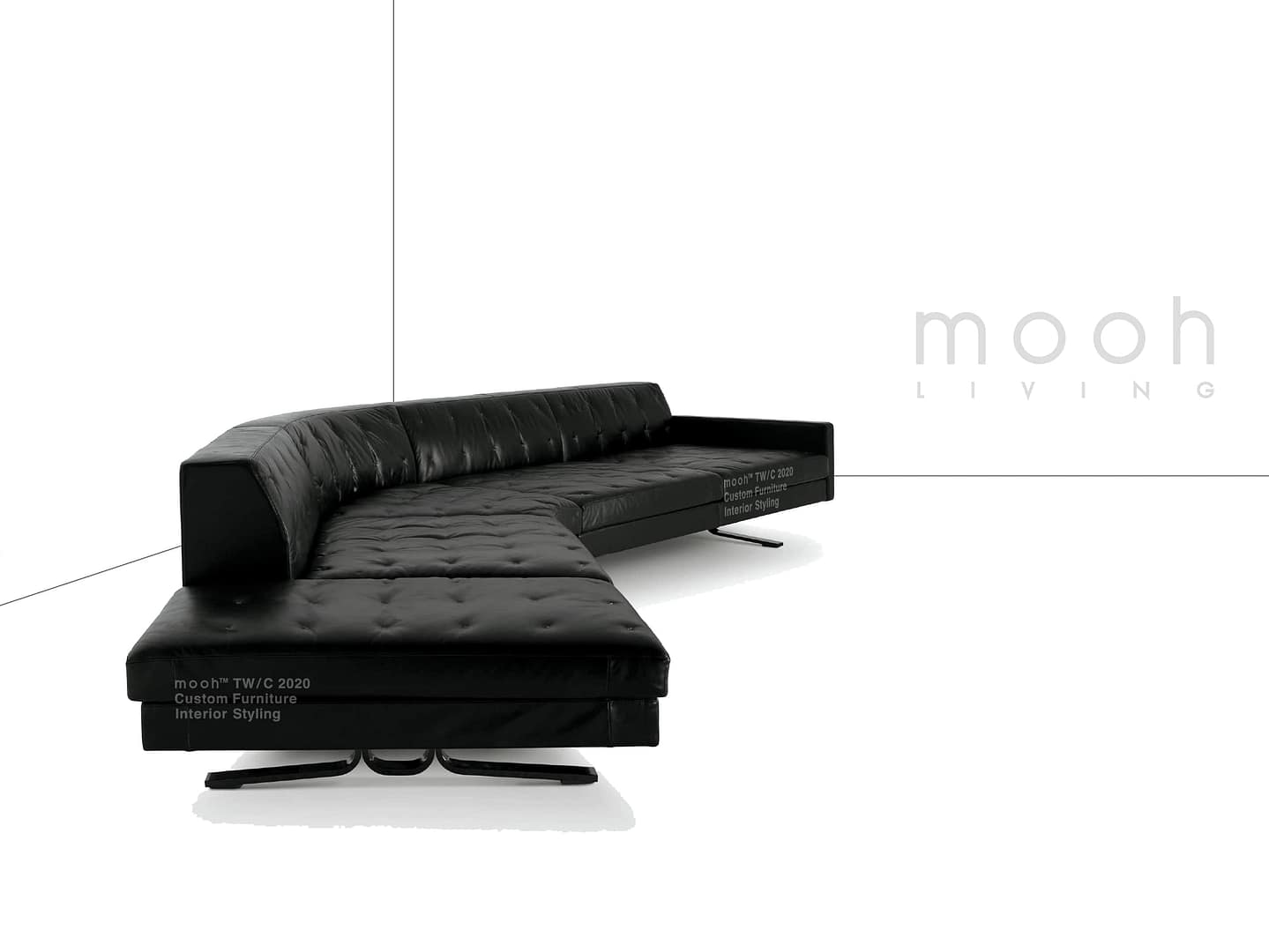 康拉德 │ L型沙發 - mooh Living．墨禾製作