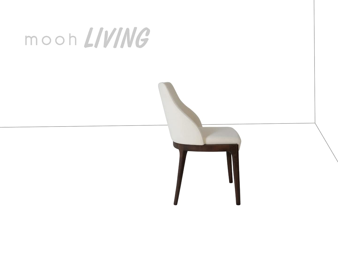 德萊蒙｜無扶手餐椅｜mooh Living 流行設計家具・墨禾製作