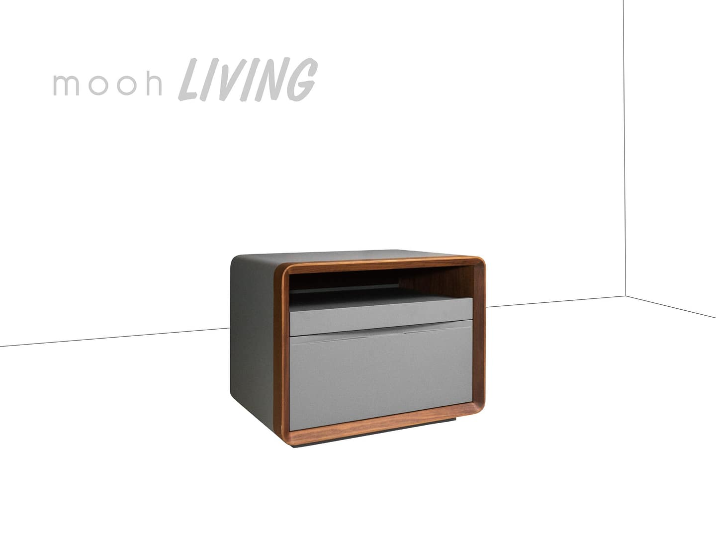 凱爾梅｜床頭櫃｜mooh Living 流行設計家具・墨禾製作