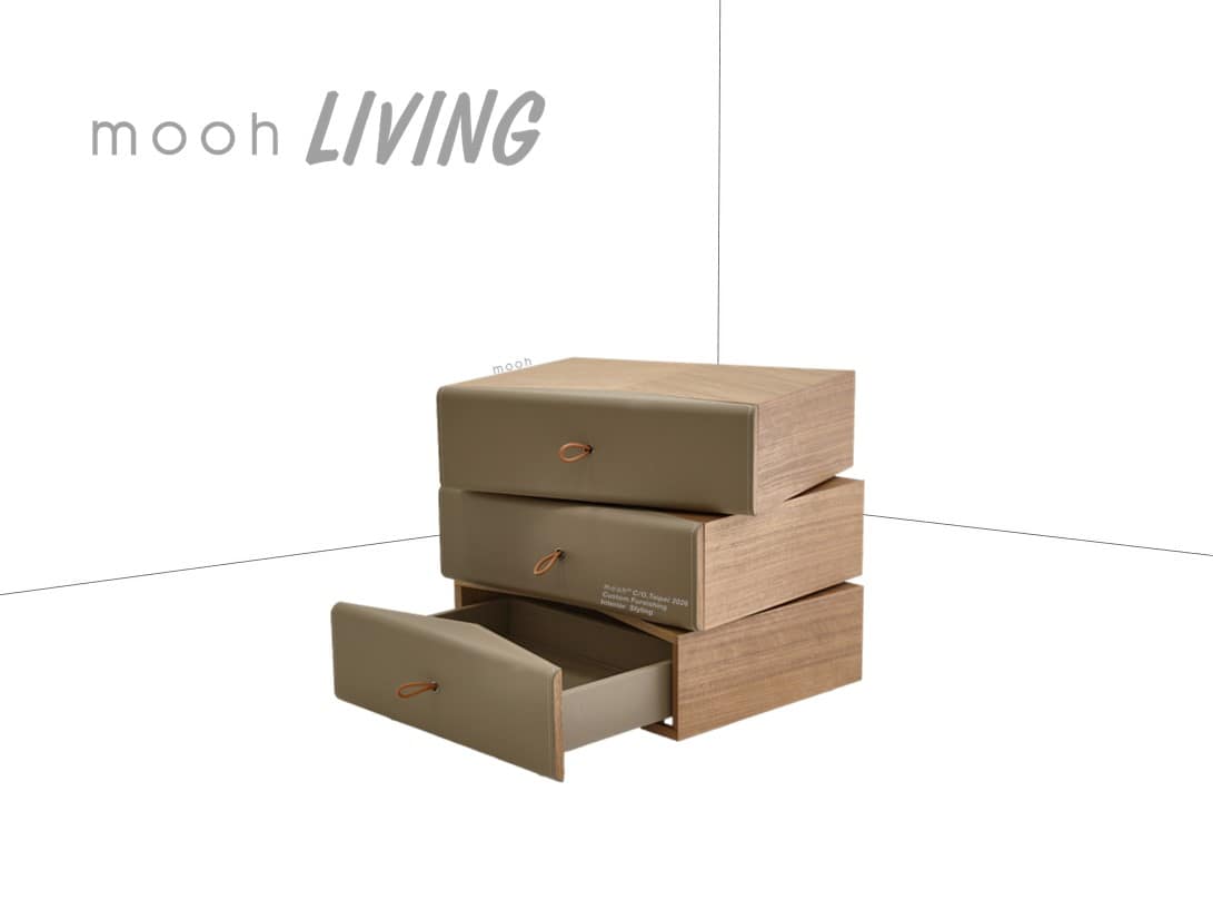 奧特帕｜床頭櫃｜mooh Living 流行設計家具・墨禾製作