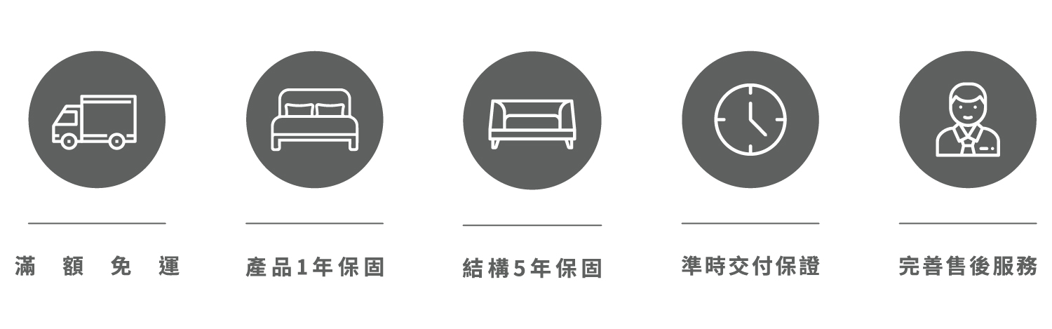 艾利 │ 雙人床架 - mooh Living．墨禾製作