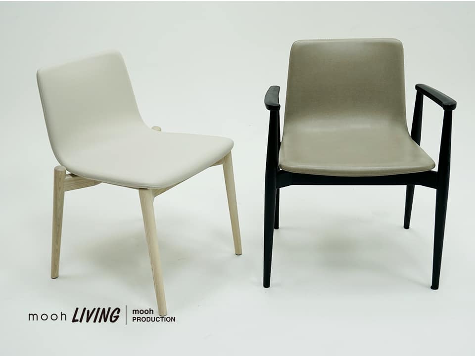 洛美｜無扶手餐椅｜mooh Living 流行設計家具・墨禾製作