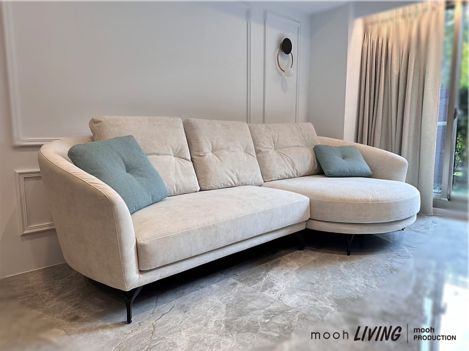 伊諾 │ L型沙發 - mooh Living．墨禾製作