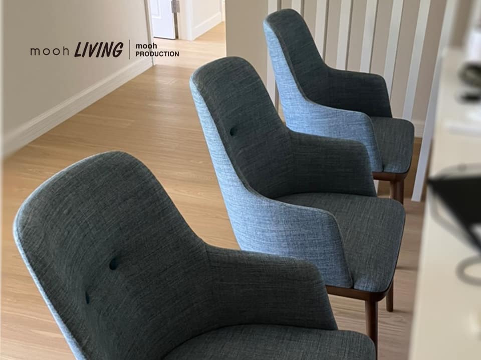 比勒｜扶手餐椅｜mooh Living 流行設計家具・墨禾製作