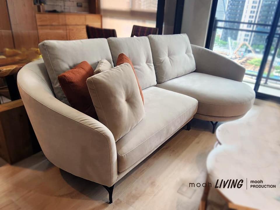 伊諾 │ L型沙發 - mooh Living．墨禾製作