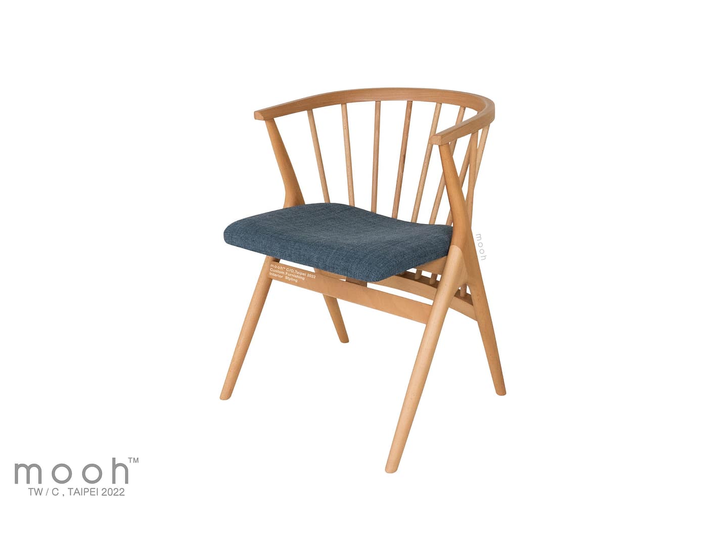 克萊｜扶手餐椅｜mooh Living 流行設計家具・墨禾製作