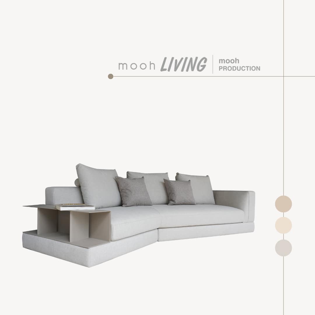 利亞 │ 海灣型沙發 - mooh Living．墨禾製作