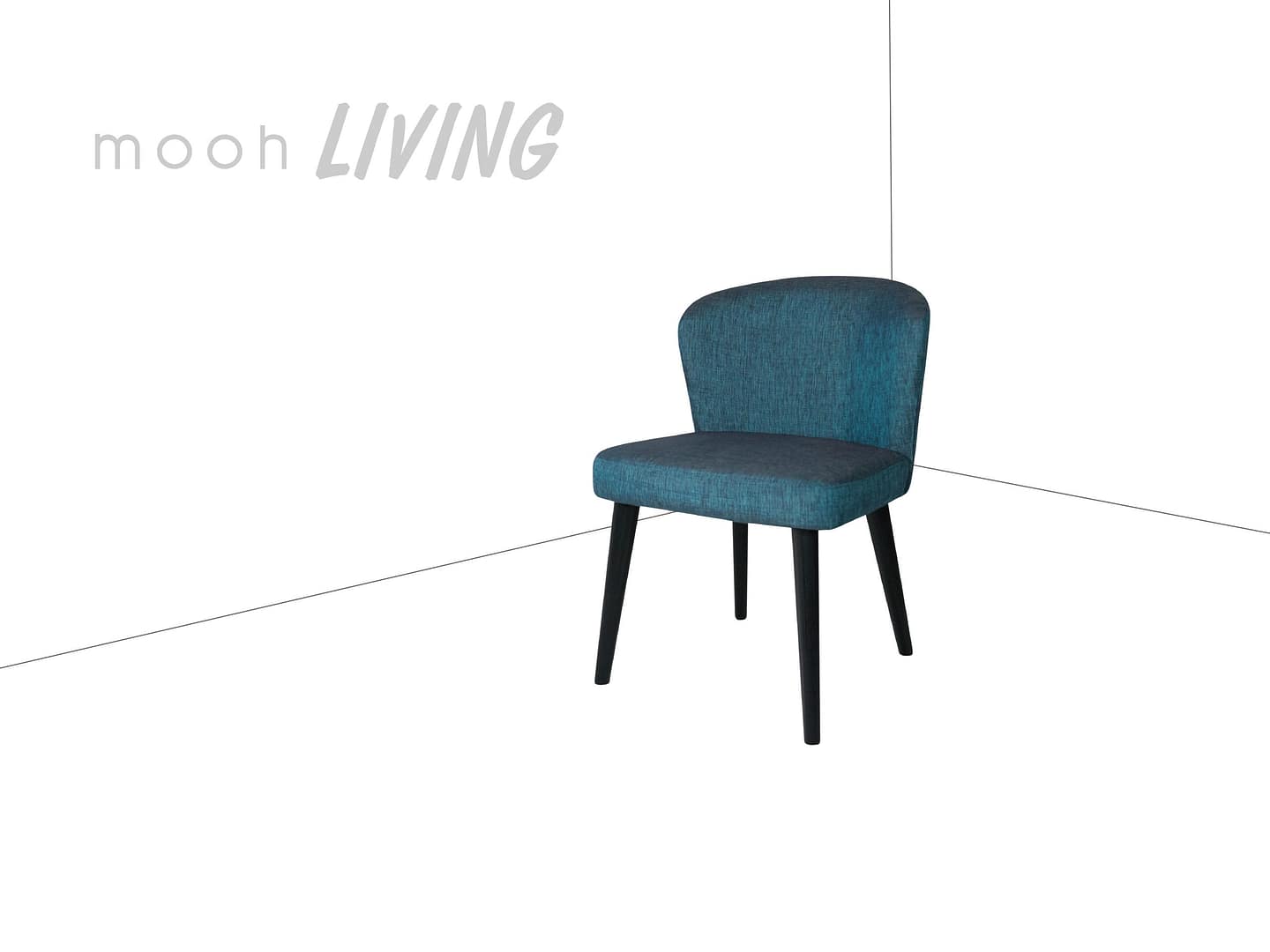 科龐 I（無扶手款）｜無扶手餐椅｜mooh Living 流行設計家具・墨禾製作