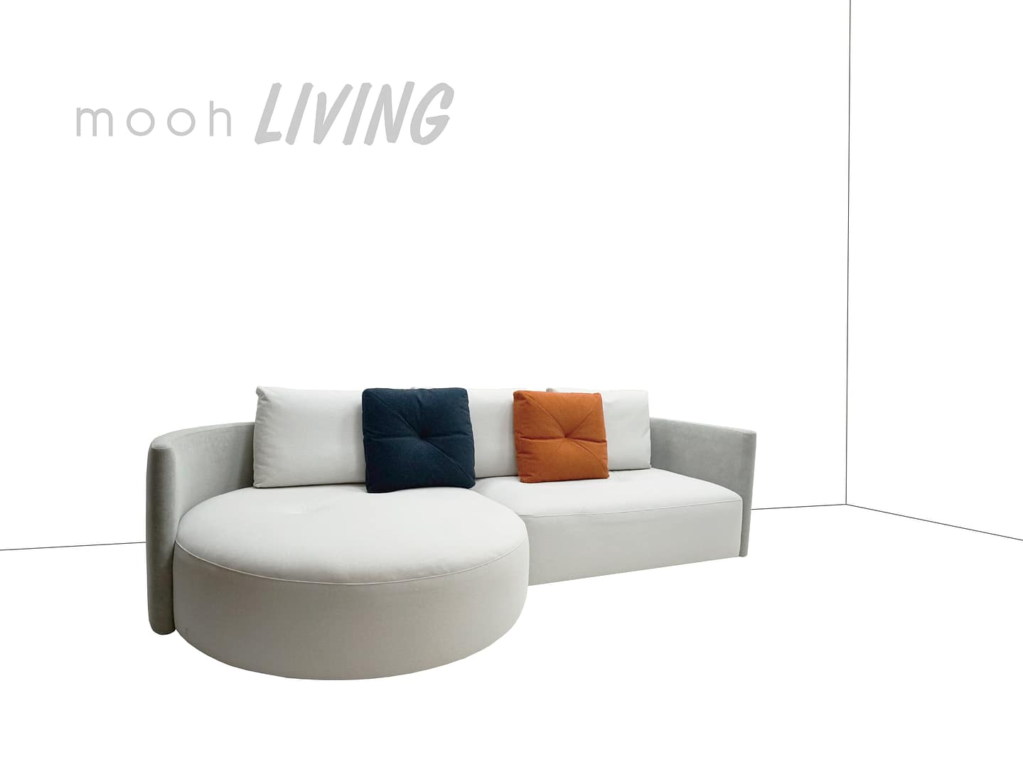 迪亞 │ L型沙發 - mooh Living．墨禾製作