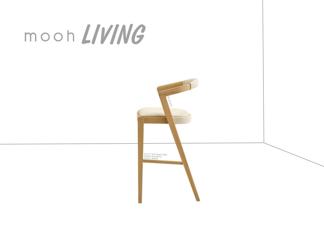 杜林｜吧檯椅｜mooh Living 流行設計家具・墨禾製作