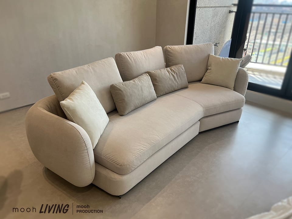 希瓦 │ 三人沙發 - mooh Living．墨禾製作