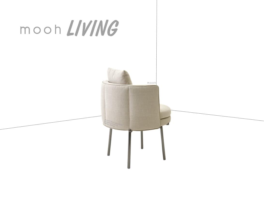 凱米｜扶手餐椅｜mooh Living 流行設計家具・墨禾製作
