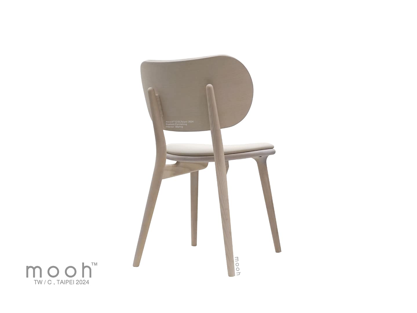 瑪莎｜無扶手餐椅｜mooh Living 流行設計家具・墨禾製作
