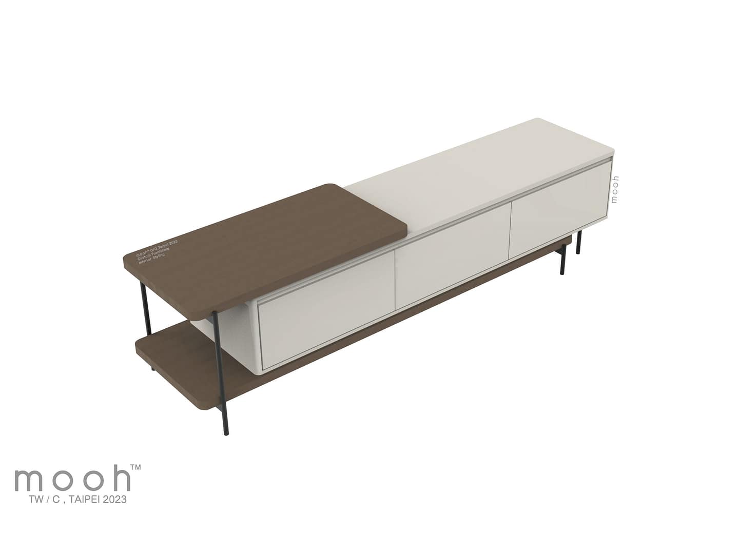 瓦特｜餐櫃｜mooh Living 流行設計家具・墨禾製作