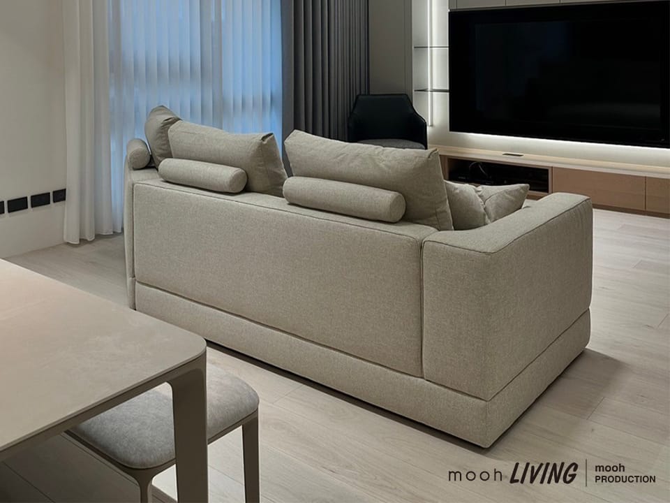 利亞 │ 一字型沙發 - mooh Living．墨禾製作