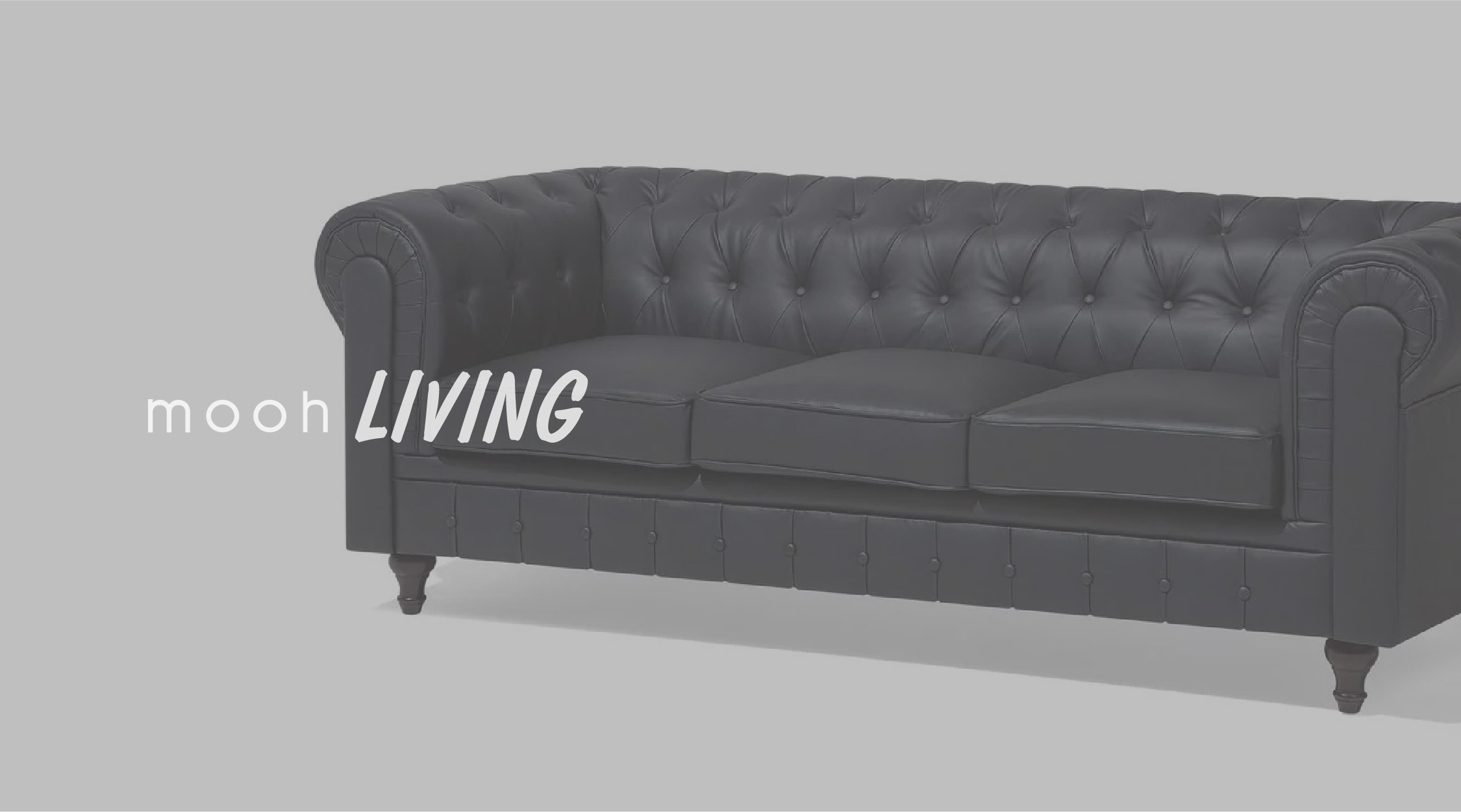 克拉森 │ 三人沙發 - mooh Living．墨禾製作