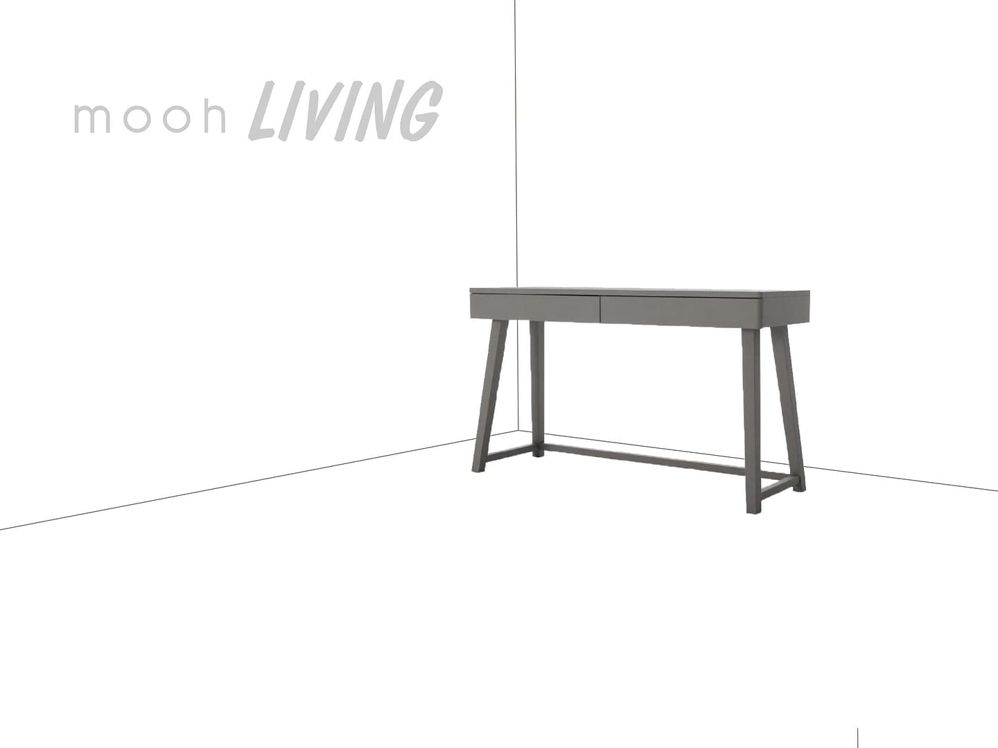 斯坦堡｜書桌｜mooh Living 流行設計家具・墨禾製作